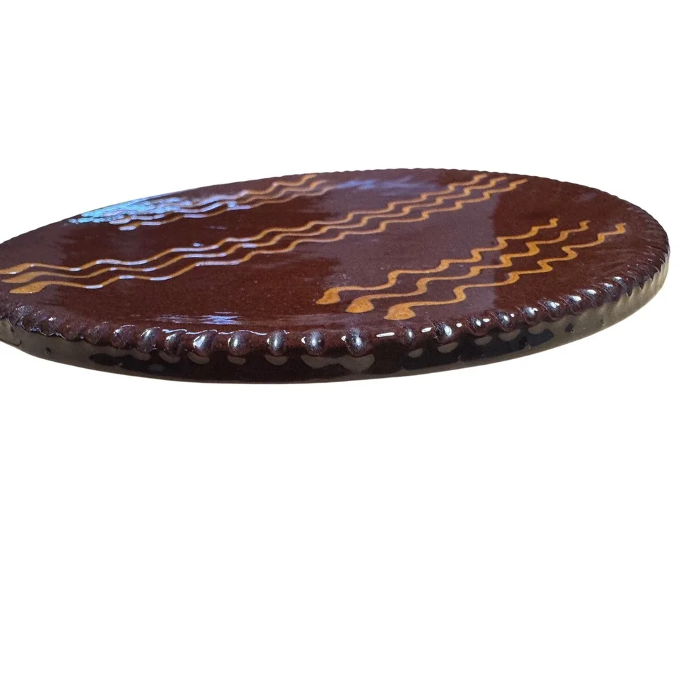 Huberhaus Red Earthenware Commissioned John Huber signed for Brownstone Lodge'03